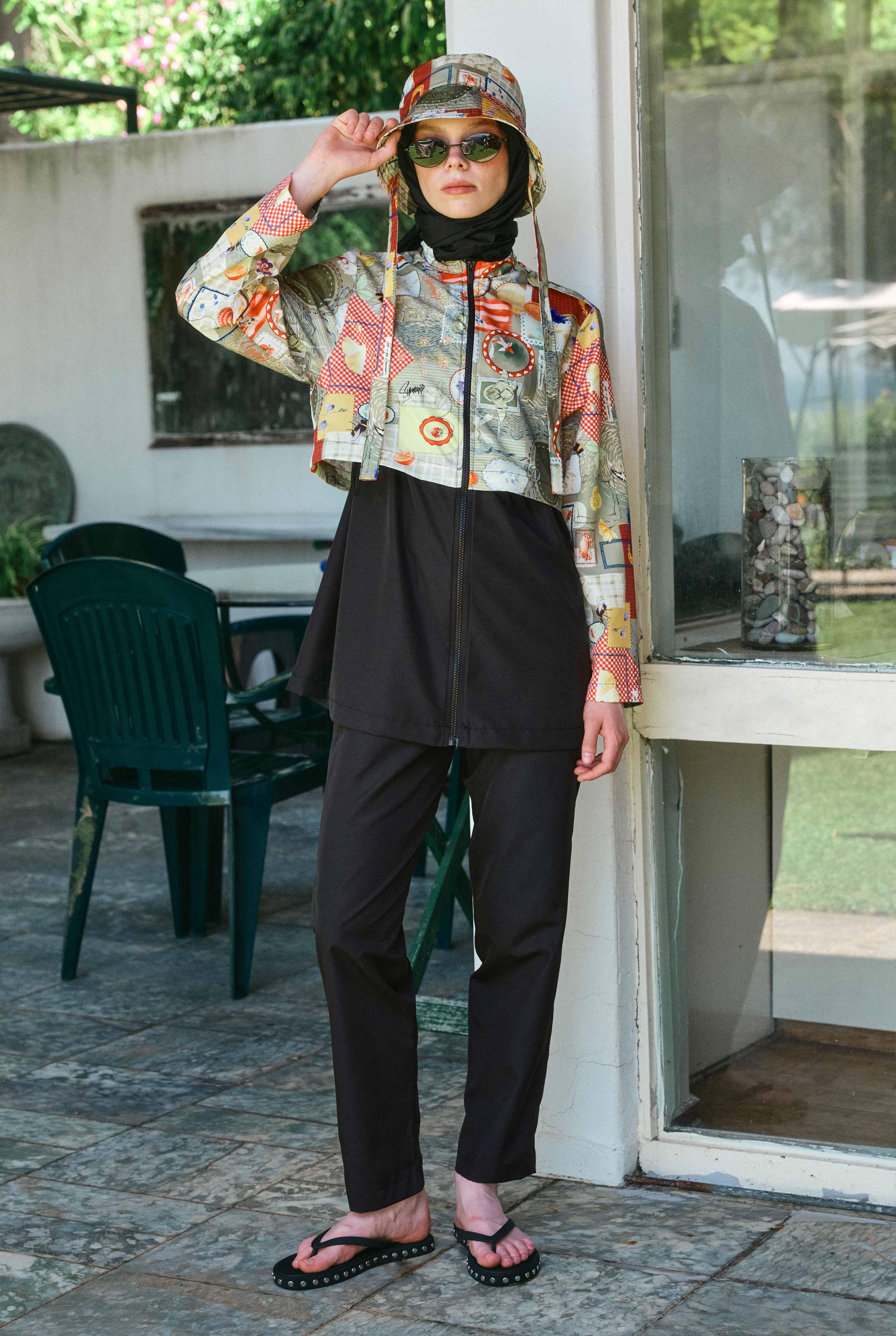 Bucket Hat Garden Mix Patterned - 4